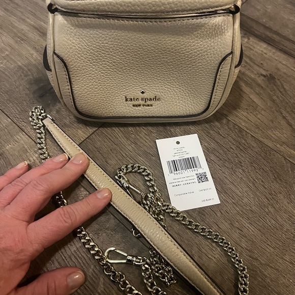Kate Spade baby smoosh micro crossbody light sand - Picture 5 of 8